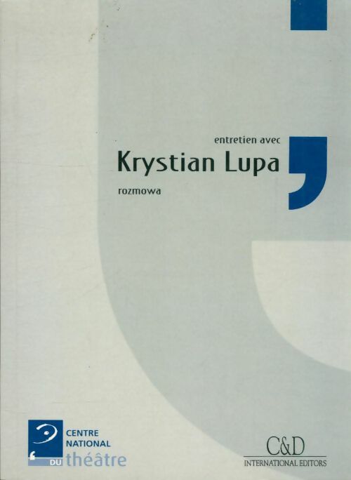Livrenpoche : Krystian lupa : Entretien avec Michel archibaud - Krystian Lupa - Livre