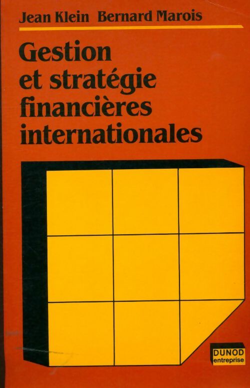 Livrenpoche : Gestion et Stratégie financières internationales - Klein - Livre