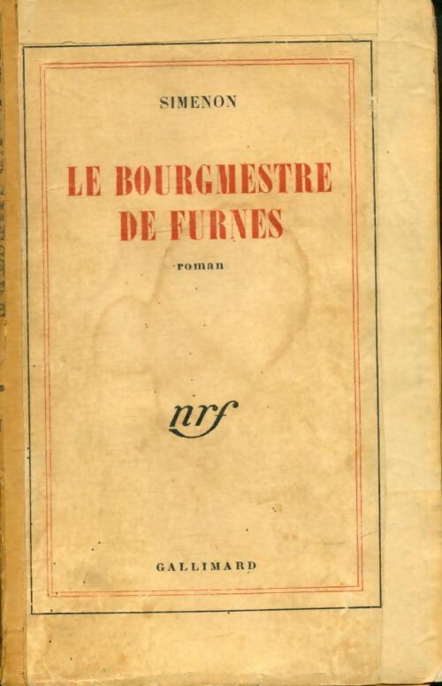 Livrenpoche : Le bourgmestre de Furnes - Georges Simenon - Livre