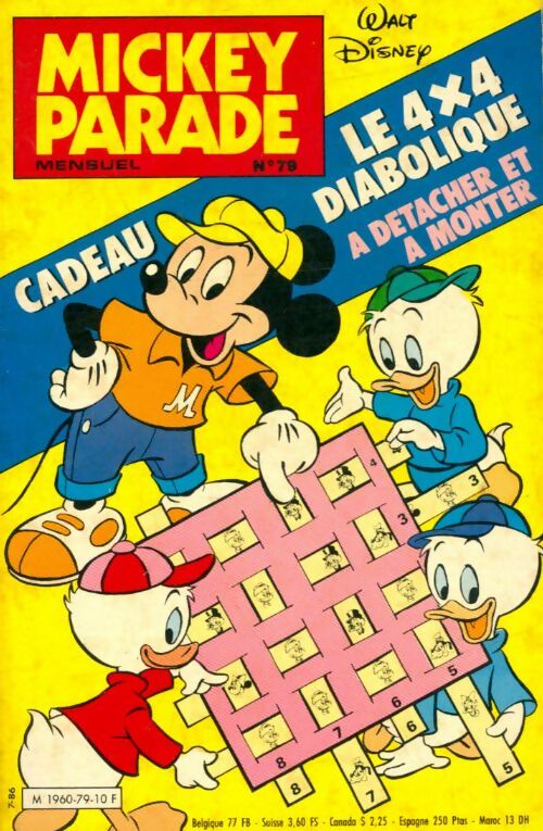 Livrenpoche : Mickey parade n°79 - Collectif - Livre