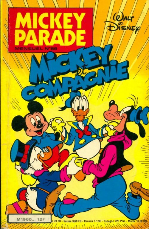 Livrenpoche : Mickey parade n°69  - Collectif - Livre