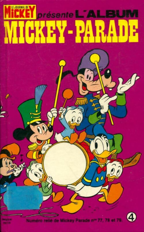 Livrenpoche : Album Mickey parade n°4 - Collectif - Livre