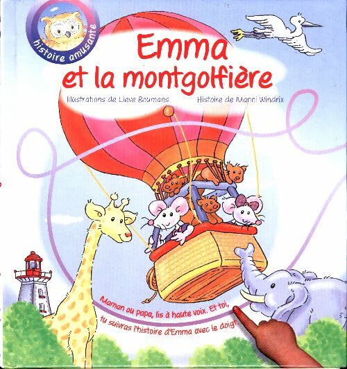 Livrenpoche : Emma et la montgolfière - Lieve Boumans - Livre