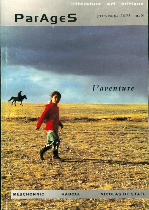 Livrenpoche : Parages n°8 : L'aventure - Collectif - Livre
