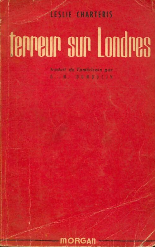 Livrenpoche : Terreur sur Londres - Leslie Charteris - Livre