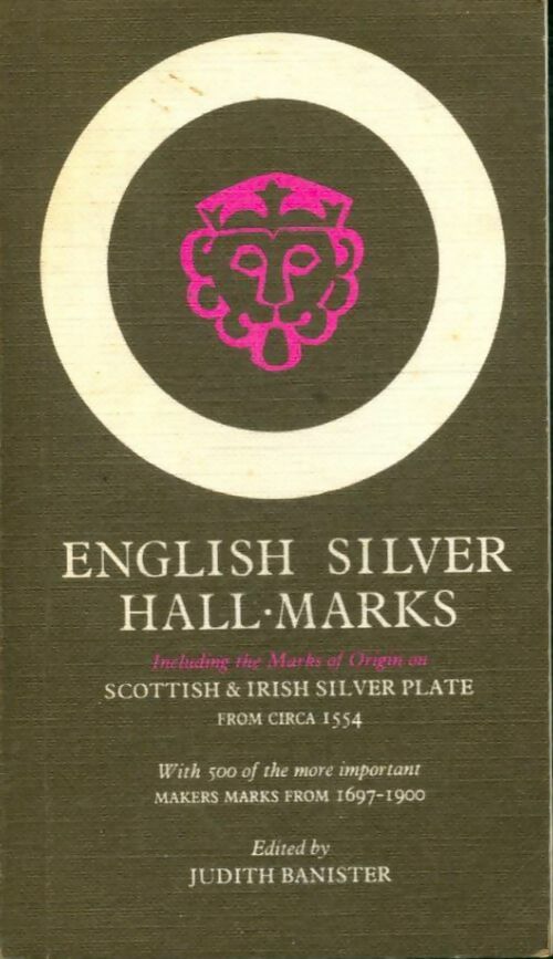 Livrenpoche : English silver hallmarks  - Judith Banister - Livre