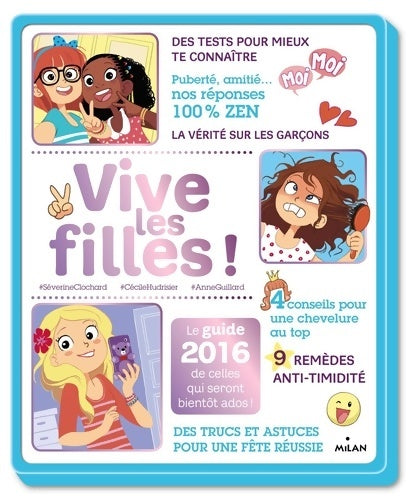 Livrenpoche : Vive les filles ! 2017 - Séverine Clochard - Livre