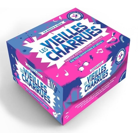 Livrenpoche : La boîte à quiz les Vieilles Charrues - Collectif - Livre
