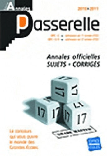 Livrenpoche : Annales passerelle esc - Espace Etudes - Livre