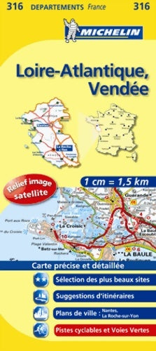 Livrenpoche : Carte dpartements Loire-Atlantique vende - Collectif - Livre
