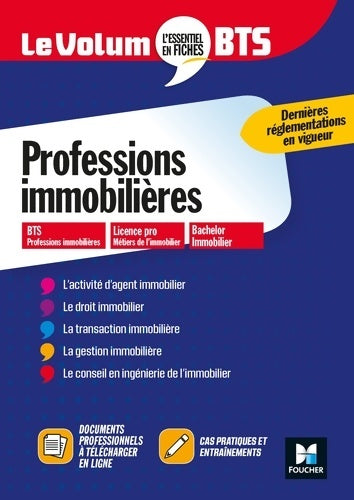 Livrenpoche : Le volum' BTS - professions immobilières - révision et entrainement - Evelyne Cornu-gaidan - Livre