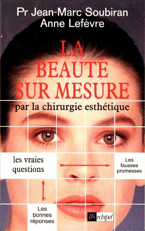 Livrenpoche : La beauté sur mesure par la chirurgie esthétique - Jean-Marc Soubiran - Livre