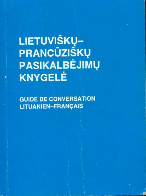 Livrenpoche : Guide conversation lituanien-français - I Balaisiené - Livre