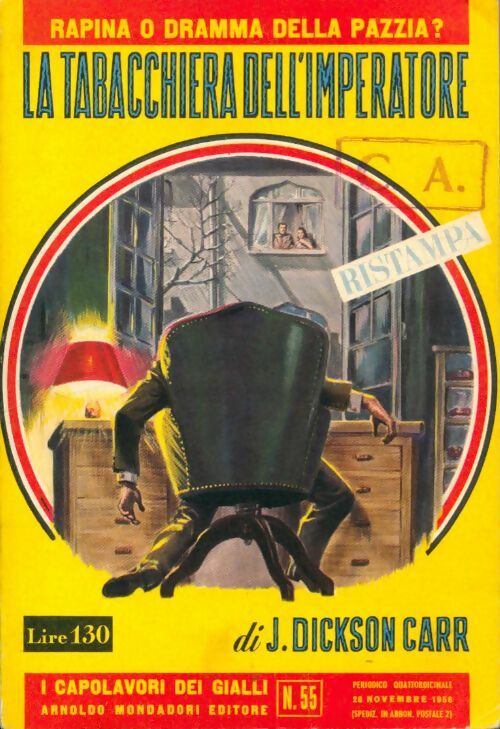 Livrenpoche : La tabacchiera dell'imperatore - John Dickson Carr - Livre