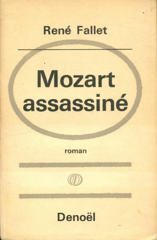 Mozart assassiné - René Fallet - Livre