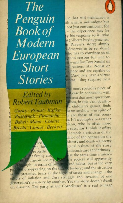 Livrenpoche : The Penguin book of modern european short stories - Robert Taubman - Livre