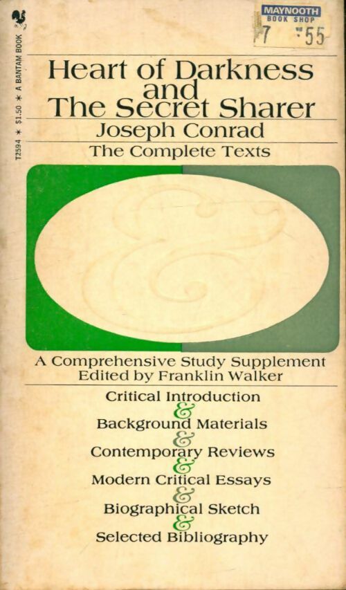 Livrenpoche : Heart of darkness & the secret sharer - Joseph Conrad - Livre