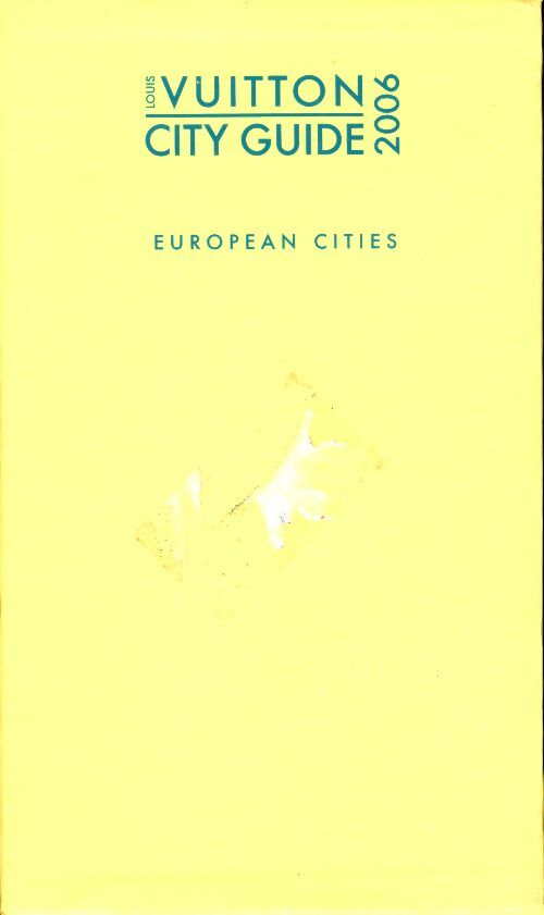 Livrenpoche : Coffret Vuitton City guide 2006 European cities - Collectif - Livre