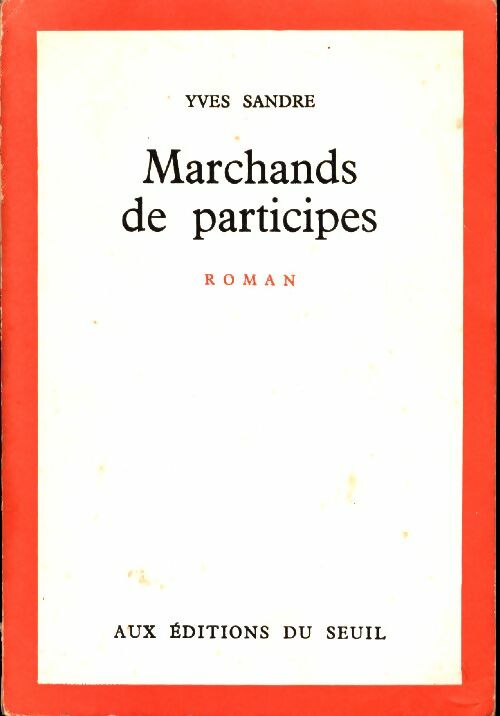 Livrenpoche : Marchands de participes - Yves Sandre - Livre