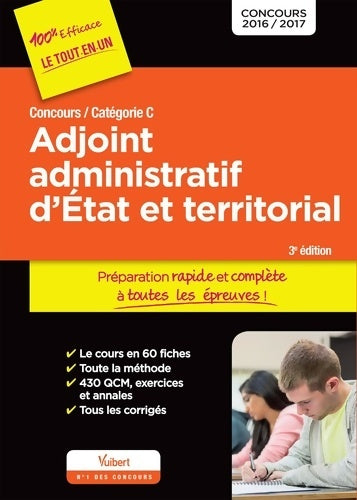 Livrenpoche : Concours adjoint administratif d'état et territorial cat c - Collectif - Livre
