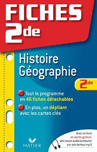 Livrenpoche : Histoire-géographie Seconde - Françoise Navet-Bouron - Livre