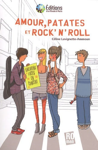Livrenpoche : Amour, patates et rock'n'roll - Céline Lavignette-Ammoun - Livre