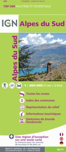 Livrenpoche : Alpes du sud 1/200 000 - Collectif - Livre