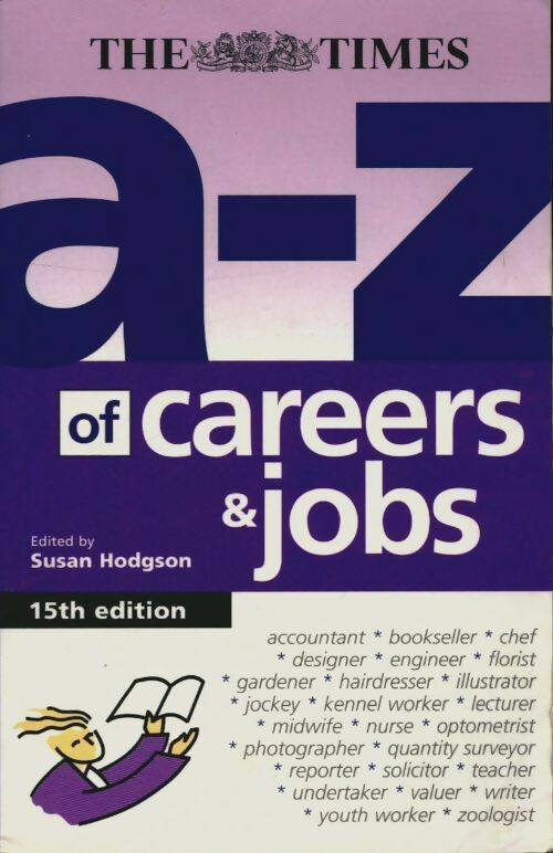 Livrenpoche : The A-Z of careers and jobs - Susan Hodgson - Livre
