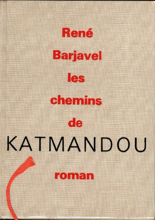 Livrenpoche : Les chemins de Katmandou - René Barjavel - Livre