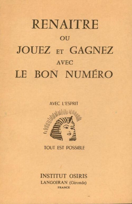 Livrenpoche : Renaitre ou jouez avec le bon numéro - Collectif - Livre
