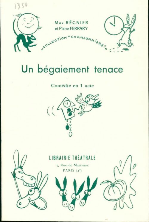 Livrenpoche : Un bégaiement tenace - Max Régnier - Livre