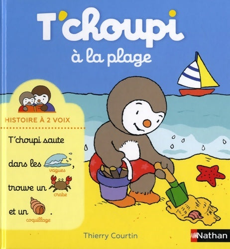 Livrenpoche : T'choupi à la plage - Thierry Courtin - Livre