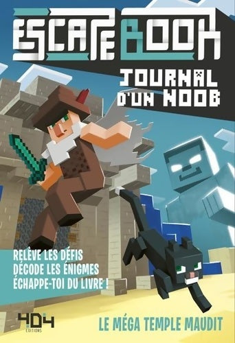 Livrenpoche : Journal d'un noob : Le méga temple maudit - Cube Kid - Livre