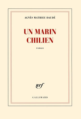 Livrenpoche : Un marin chilien - Agnès Mathieu-Daudé - Livre