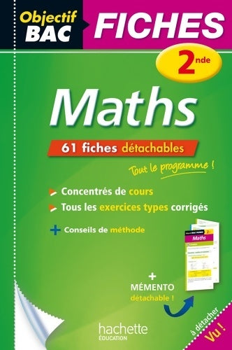 Livrenpoche : Maths Seconde - Dominique Dejean - Livre