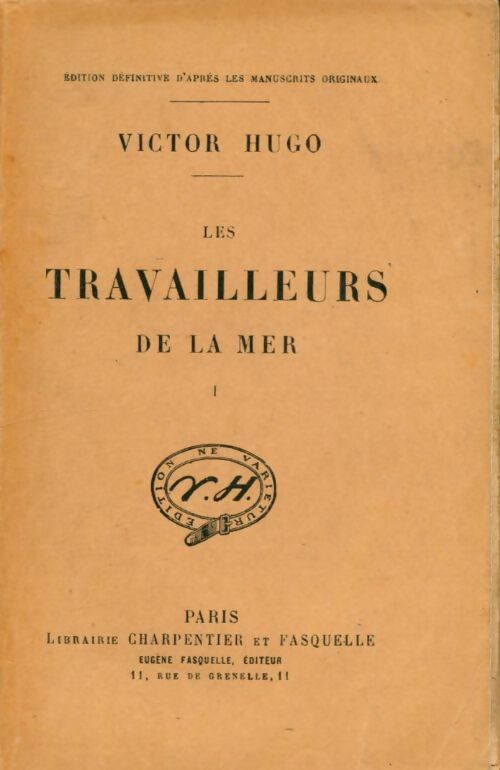 Livrenpoche : Les travailleurs de la mer Tome I - Victor Hugo - Livre