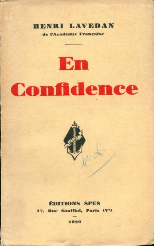 Livrenpoche : En confidence - Henri Lavedan - Livre