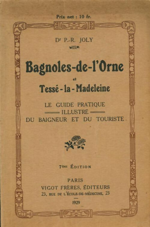 Livrenpoche : Bagnoles-de-l'Orne et Tessé-la-Madeleine - P.R Joly - Livre