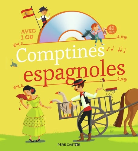 Livrenpoche : Comptines espagnoles - Madeleine Brunelet - Livre