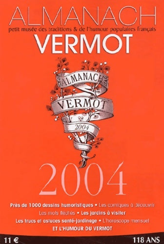 Almanach vermot 2004 - Collectif - Livre