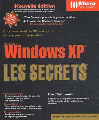 Livrenpoche : Windows XP : Les secrets - Curt Simmons - Livre