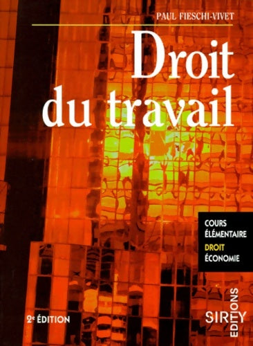 Livrenpoche : Droit du travail - Fieschi - Livre