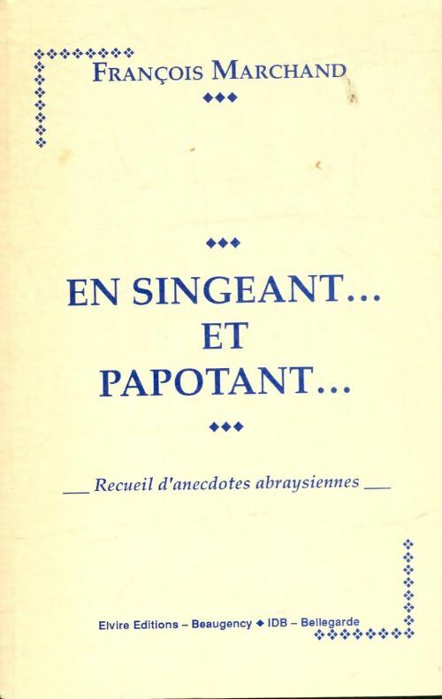 Livrenpoche : En singeant et papotant - François Marchand - Livre