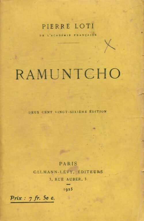 Ramuntcho - Pierre Loti -  Calmann-Lévy Poche - Livre