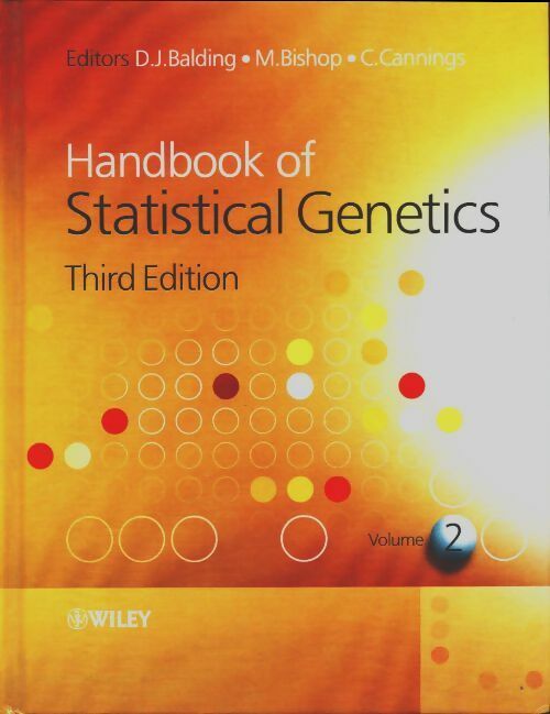 Livrenpoche : Handbook of statistical genetics Volume 2 - D.J. Balding - Livre