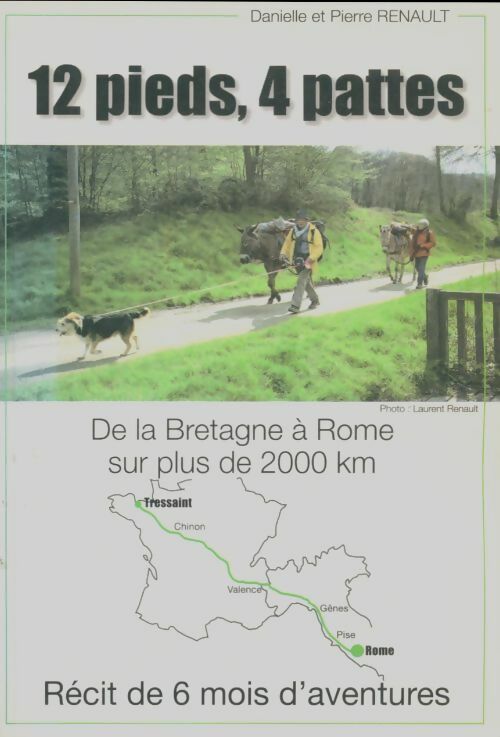 Livrenpoche : 12 pieds, 4 pattes - Pierre Renault - Livre