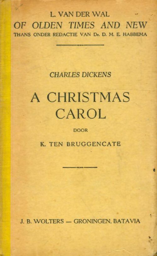 Livrenpoche : A christmas carol - Charles Dickens - Livre