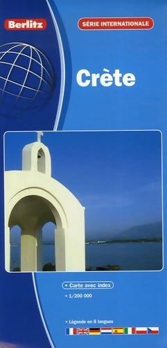 Crète. Carte 1/200 000 - Collectif -  Carte Série Internationale - Livre