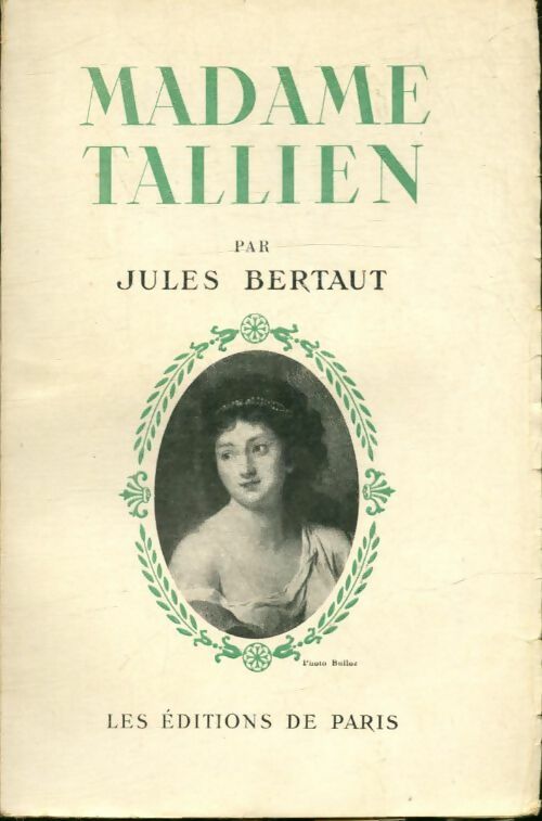 Livrenpoche : Madame Tallien - Jules Bertaut - Livre