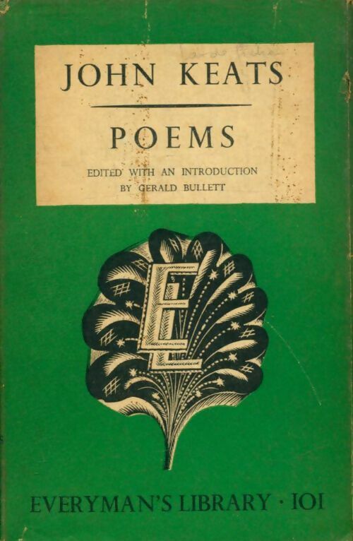 Livrenpoche : Poems - John Keats - Livre
